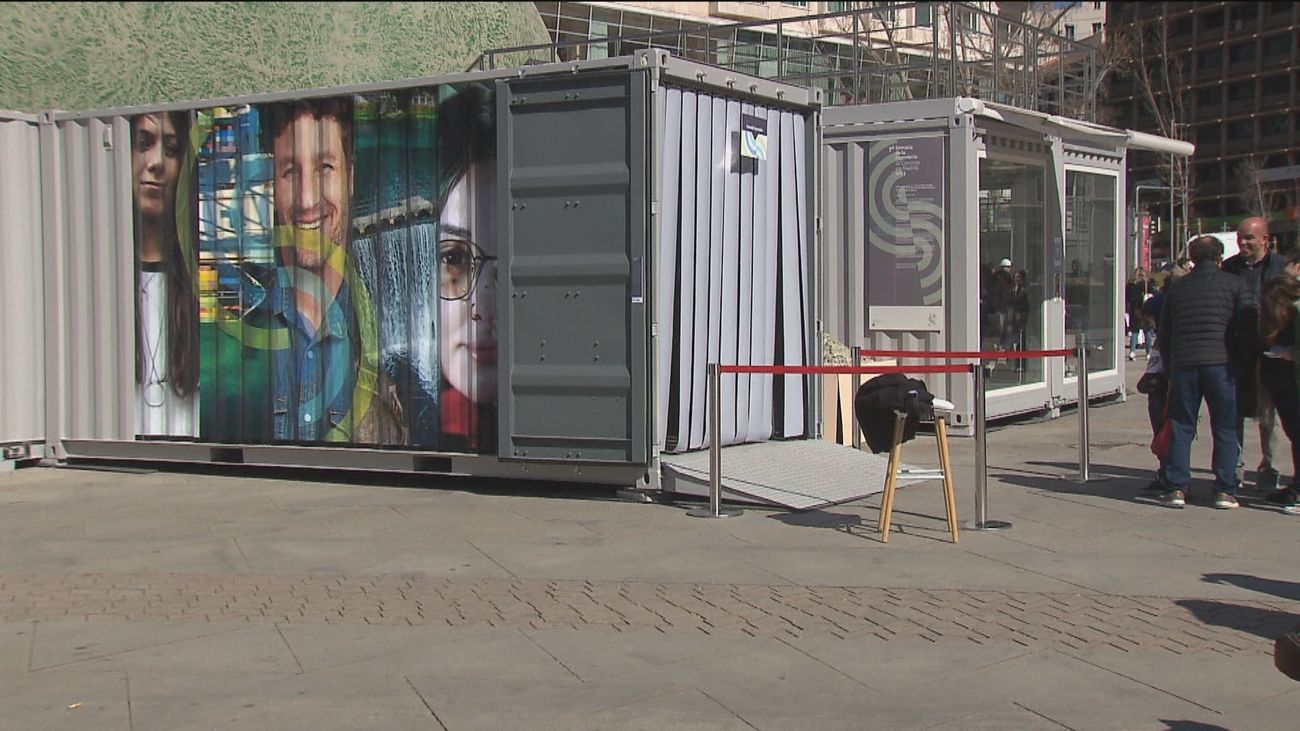 Una Expo sensorial en Plaza de España para sentirnos ingenieros de Caminos