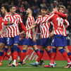 6-1. El Atlético aplasta al Sevilla y regresa al podio
