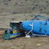 Se estrella un helicóptero de la DGT en Robledo de Chavela