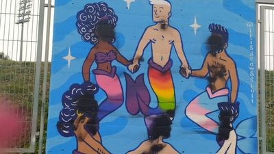 Vandalizan por segunda vez un mural LGTBI en Getafe