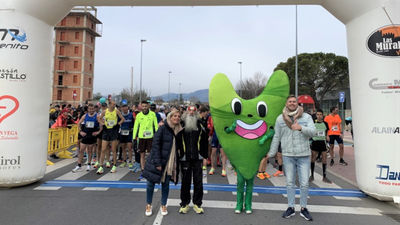 Juan Antonio Cuadrillero y Cristina Trujillo, vencedores de la Tragamillas de Collado Villalba