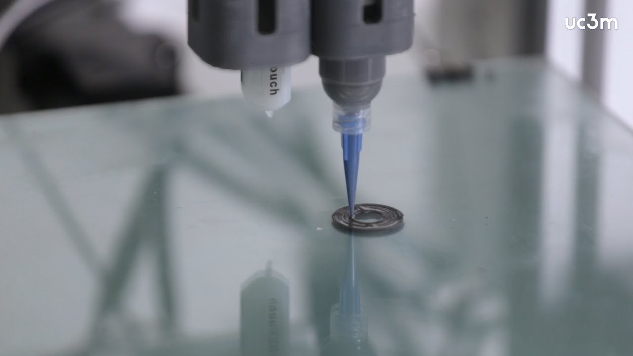La UC3M desarrolla una impresora 4D capaz de crear minirobots similares al tejido humano
