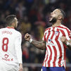 6-1. El Atlético aplasta al Sevilla y regresa al podio