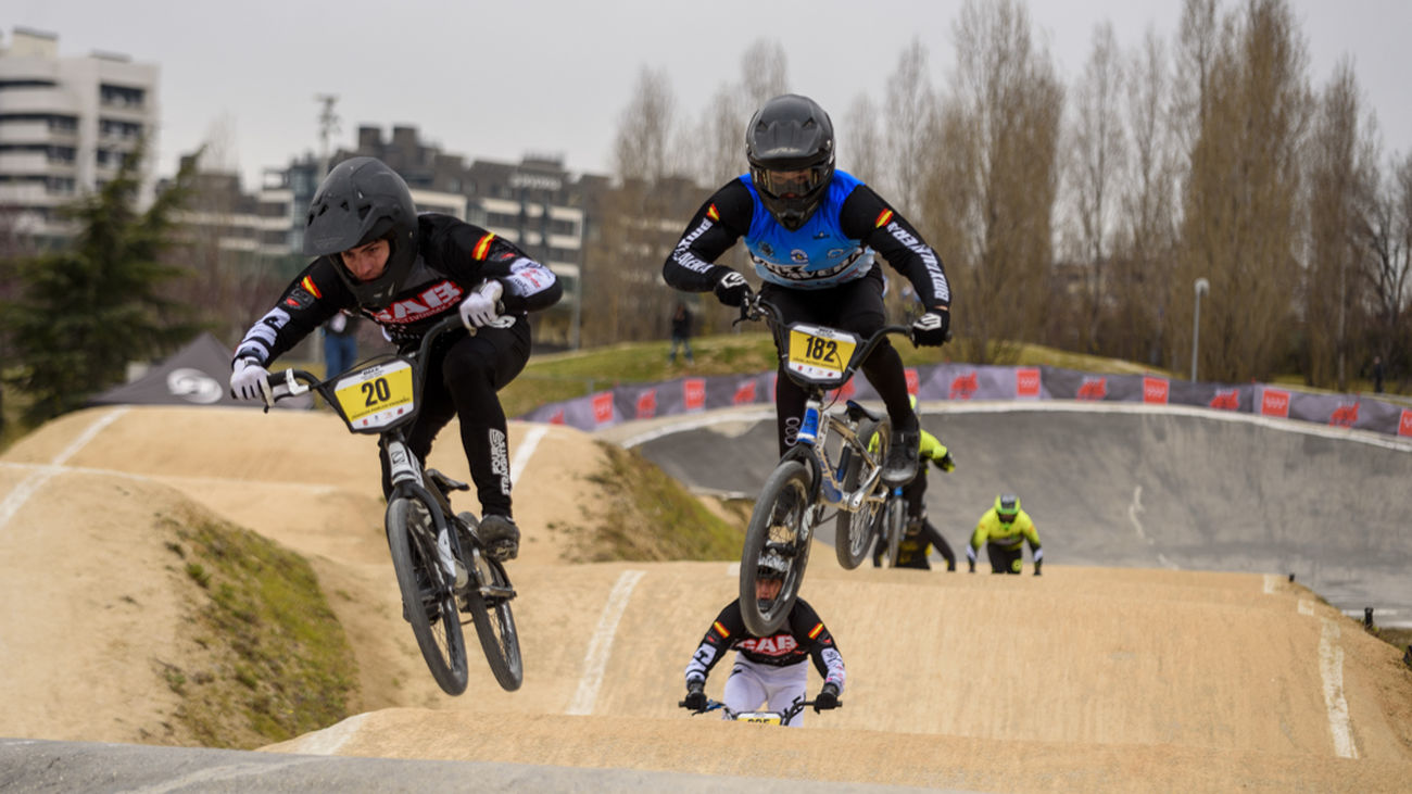 La Copa de España de BMX retornó a Madrid con un gran espectáculo en Arganzuela