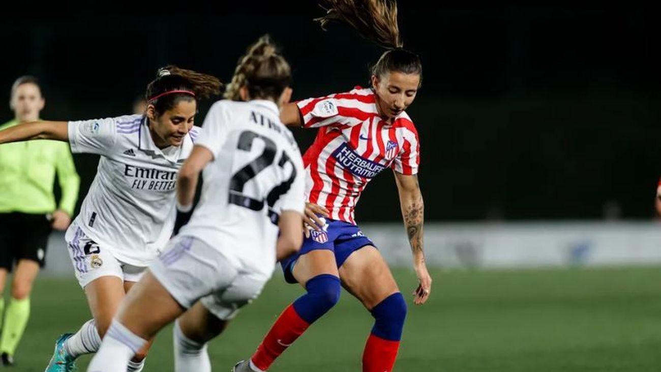 Agotadas las entradas para el derbi madrileño del domingo de fútbol femenino