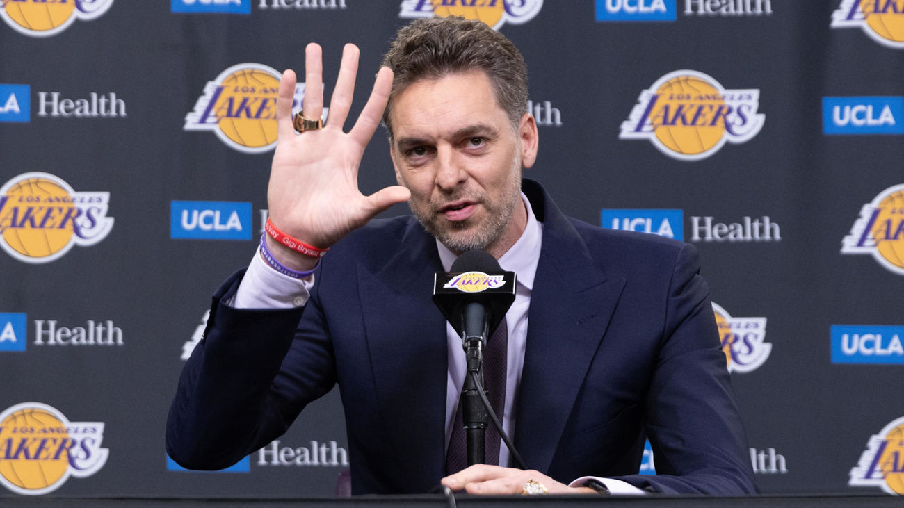 Pau Gasol: "Gracias, que sensación más increíble"