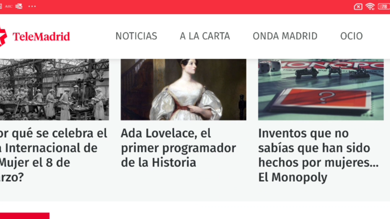 Telemadrid.es celebra el Día Internacional de la Mujer con un nuevo vertical para la Mujer