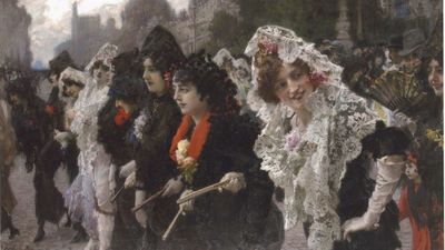 La exposición en Madrid del pintor Pradilla se prorroga hasta mayo