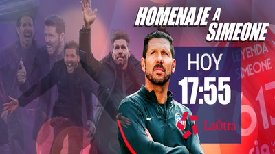 LaOtra de Telemadrid retransmite en directo el homenaje del Atlético a Simeone