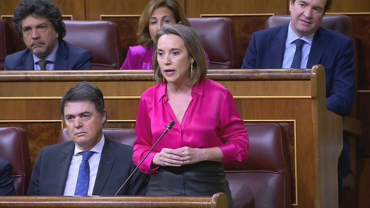 Cuca Gamarra en el Congreso de los Diputados / REDACCIÓN