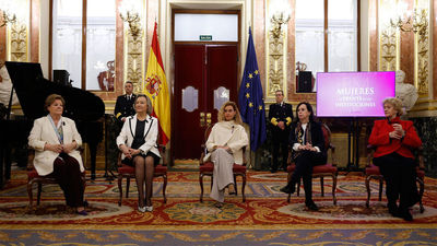 El Congreso celebra el 8-M con un homenaje a las primera mujeres al frente de altas instituciones