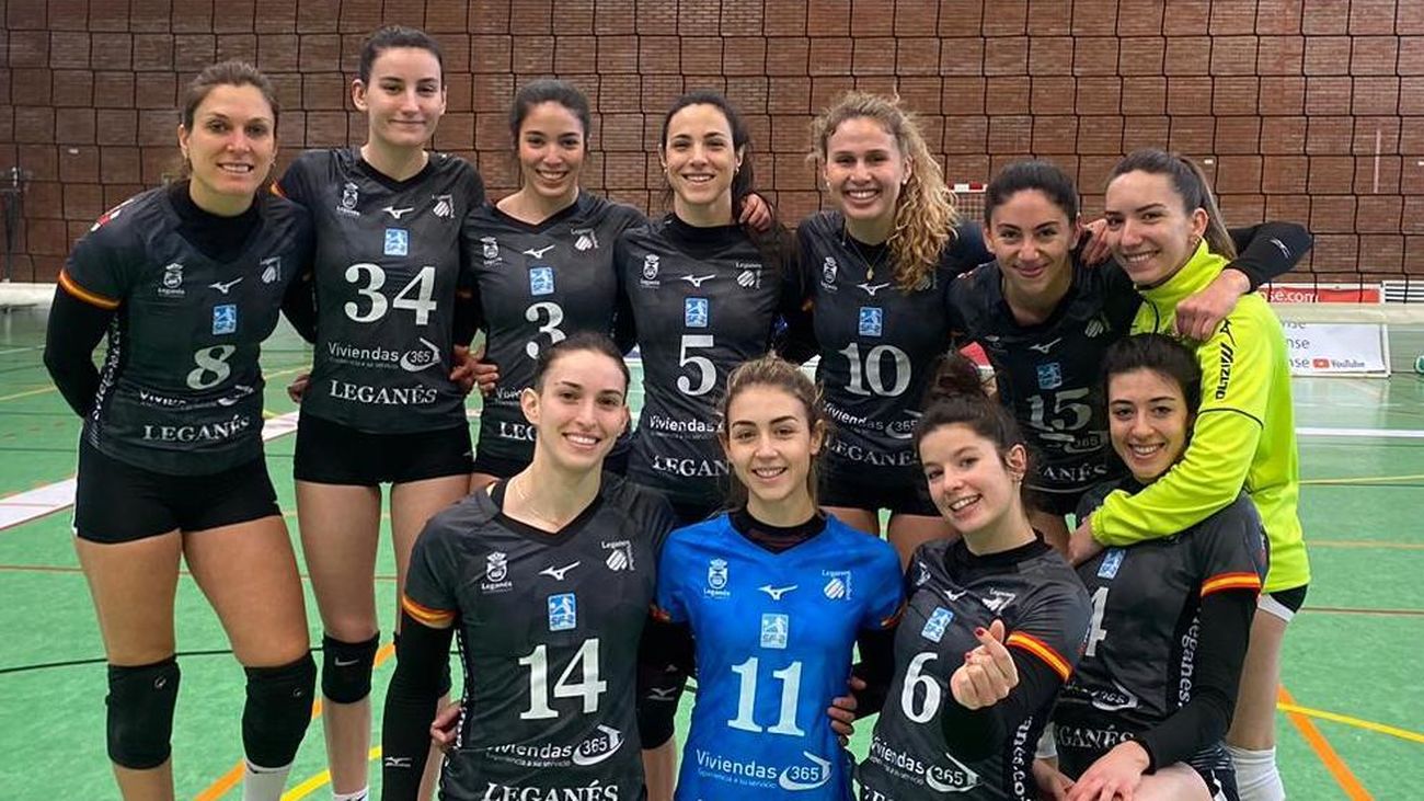 Voleibol Leganés se acerca a los puestos de playoff de ascenso de la Superliga 2 Femenina