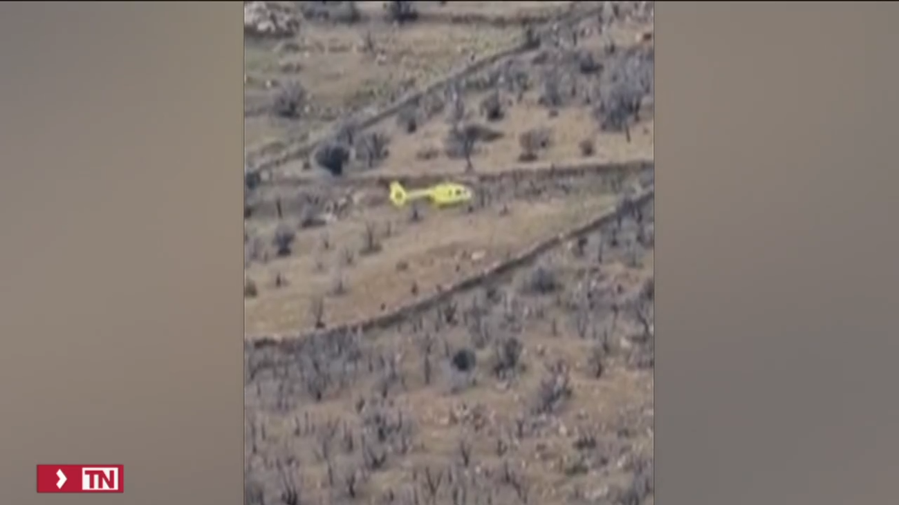 El helicóptero de la DGT estrellado en Robledo de Chavela llevaba tres ocupantes, siendo un vuelo para dos