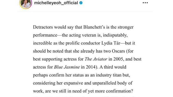 IG Michelle Yeoh / Michelle_yeoh