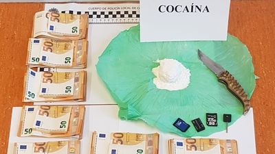 Detenido un hombre en Coslada en posesión de 5.000 euros en efectivo y 80 gramos de cocaína