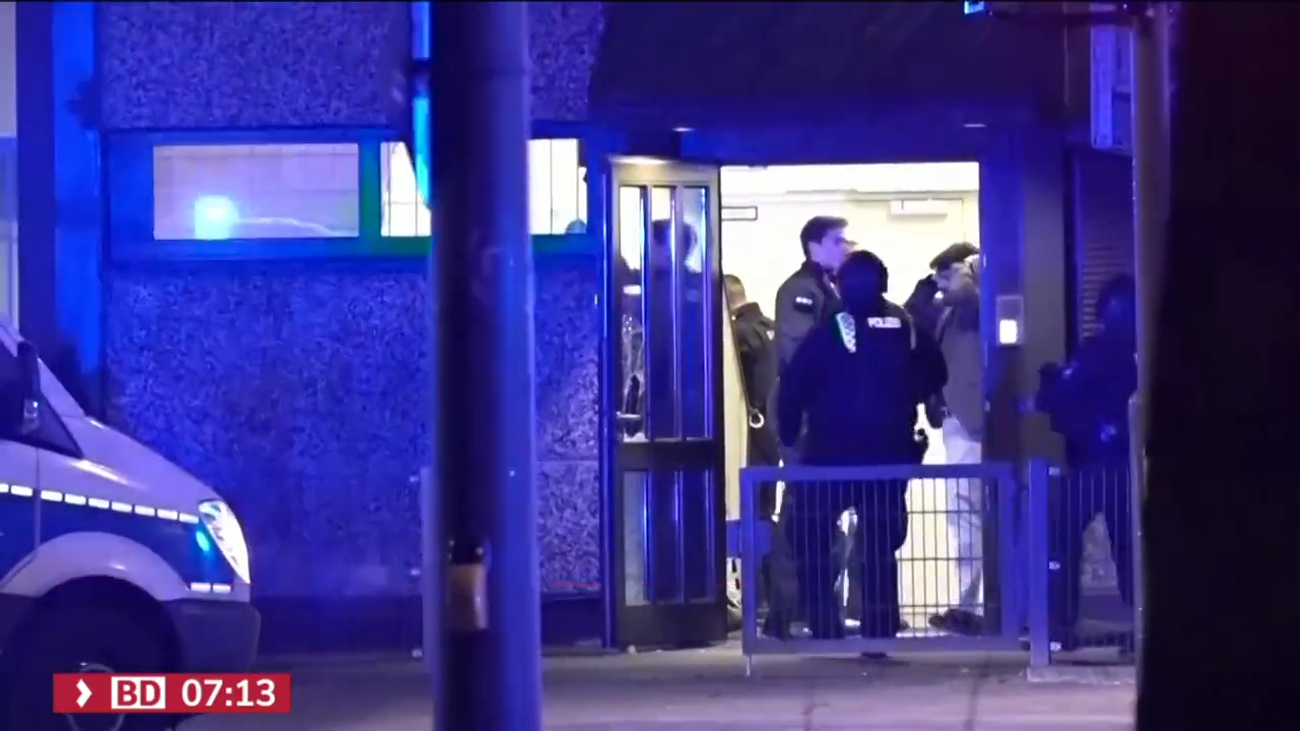 Suben a ocho los muertos en el tiroteo de Hambugo, entre ellos el atacante