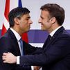 Macron y Sunak anuncian una cooperación "inédita" contra la inmigración