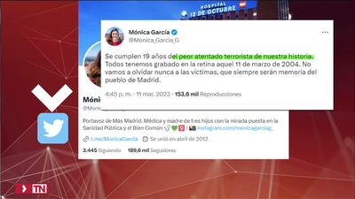 Polémica por el 'lapsus' de Mónica García al tildar de "terrible accidente" los atentados del 11-M