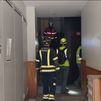 Desalojan un edificio de Lavapiés por riesgo de derrumbe al reventar un pilar