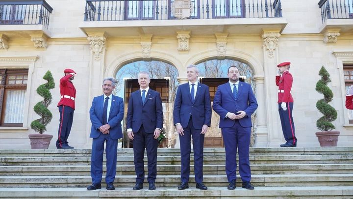 Los presidentes de Euskadi, Galicia, Asturias y Cantabria se reúnen en Vitoria / EUROPA PRESS