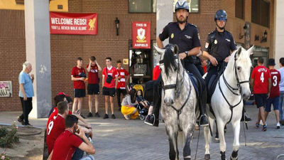 Casi 1.600 efectivos velarán por la seguridad del Real Madrid-Liverpool