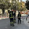 Técnicos evalúan el edificio desalojado de Lavapiés por riesgo de derrumbe