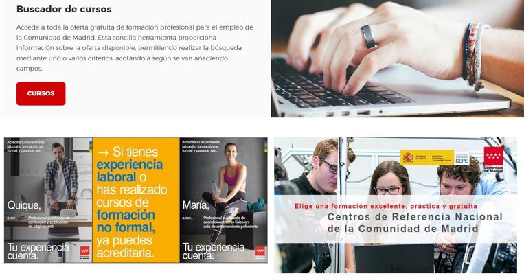 Portada Buscador Empleo CAM / CAM