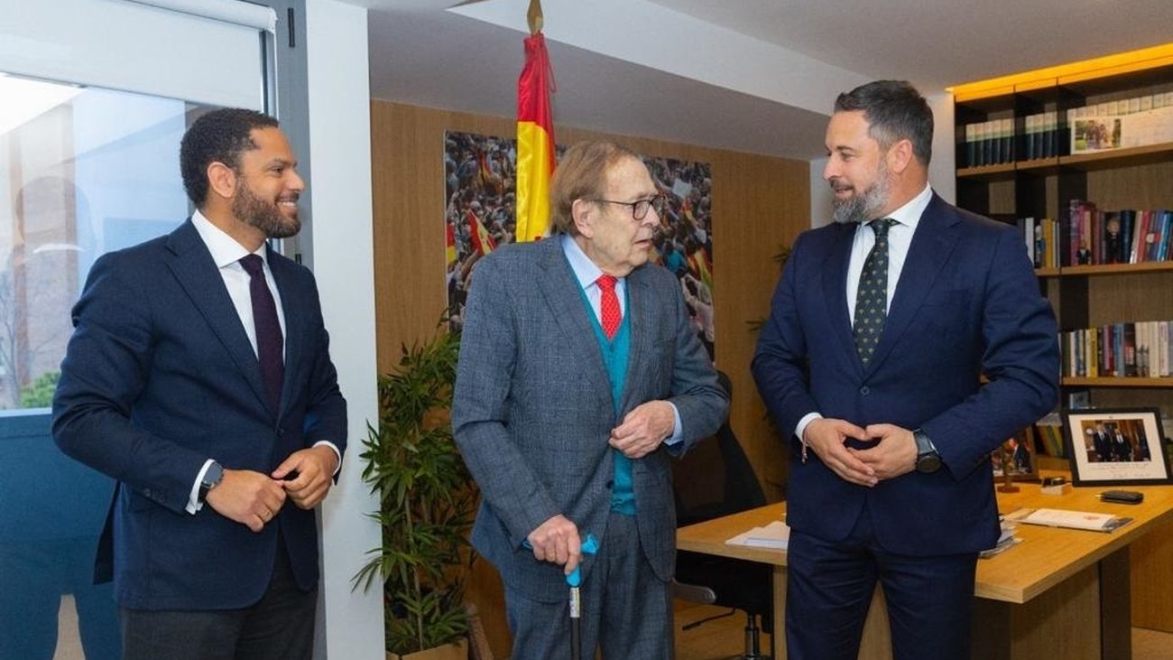 Las discrepancias con Tamames causan malestar interno en Vox