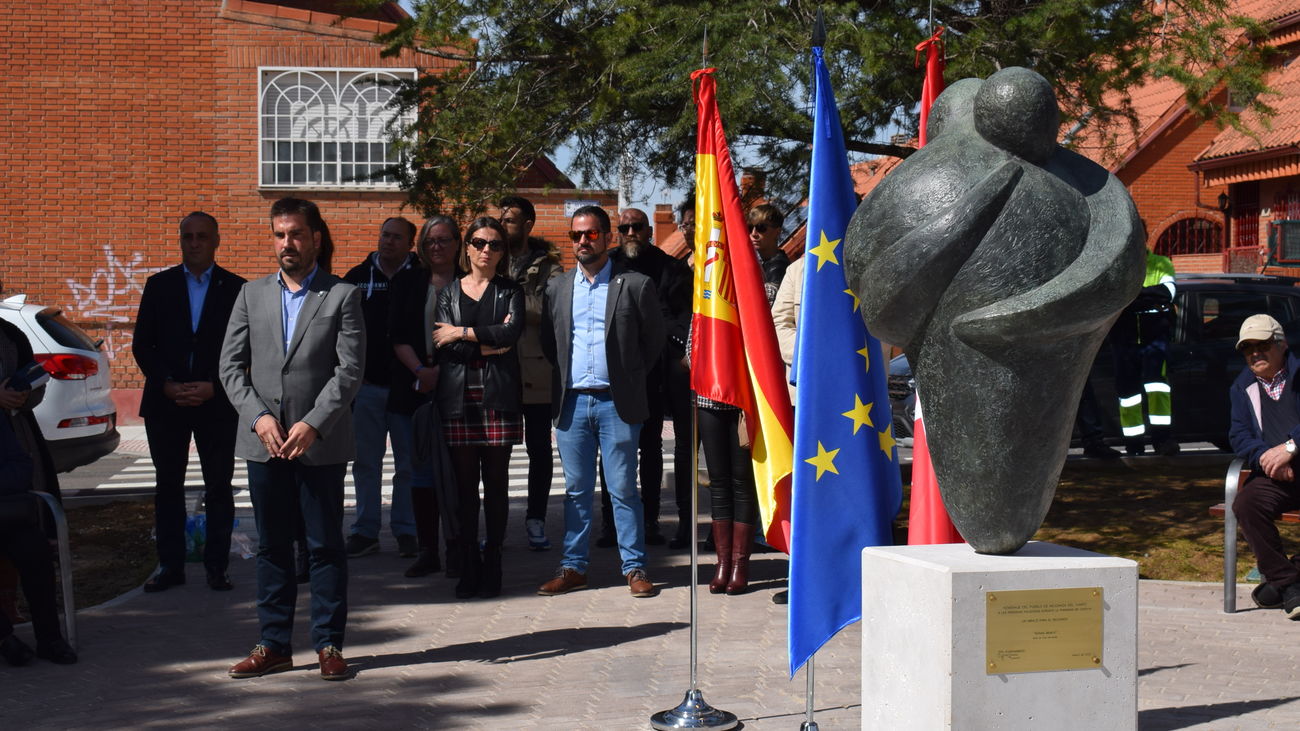 Homenaje en Mejorada del Campo a las víctimas de la Covid