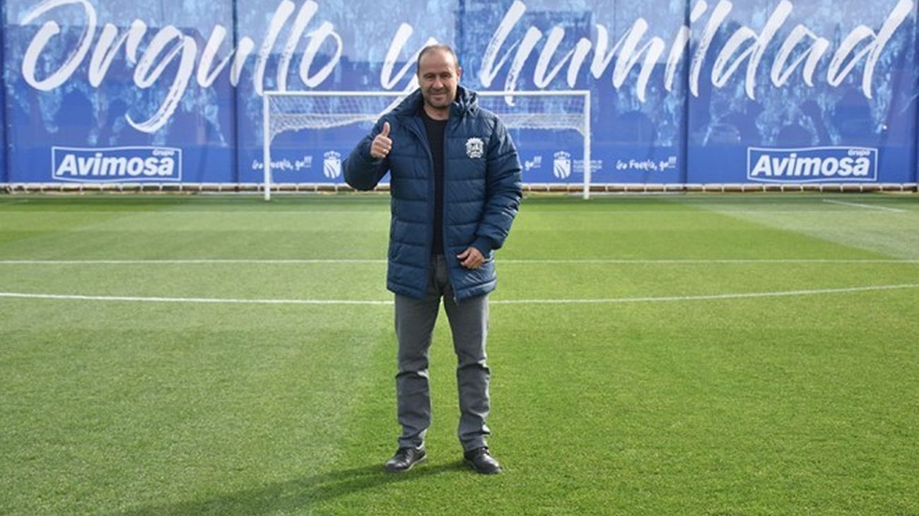Alfredo Sánchez, entrenador del Fuenlabrada: "No nos podemos parar"