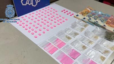 Detenido un varón en Chamberí con marihuana, cocaína rosa, éxtasis y MDMA