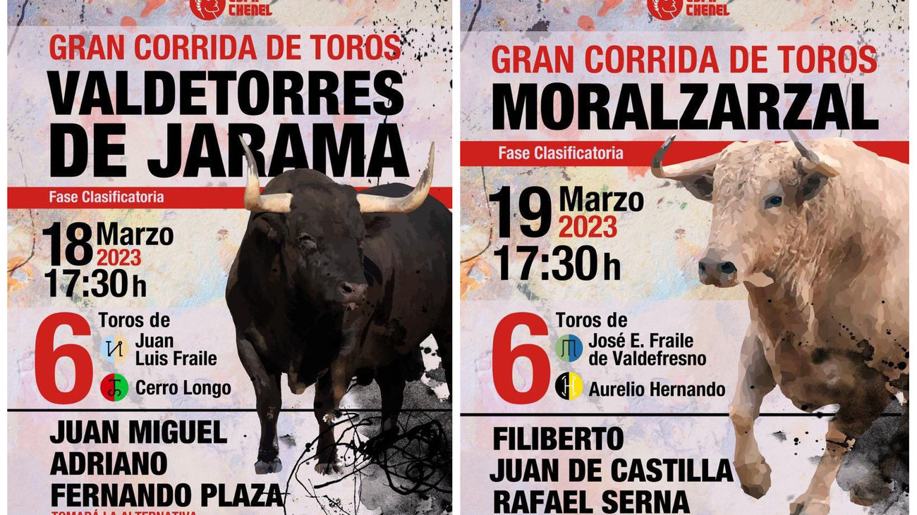 Telemadrid retransmite el sábado la primera alternativa de la historia de la Copa Chenel