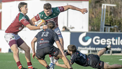Alcobendas Rugby vence a Zarautz y ya es líder del Grupo Élite