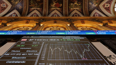 El Ibex 35 supera los 9.000 puntos en la mejor sesión desde octubre aupado por la banca