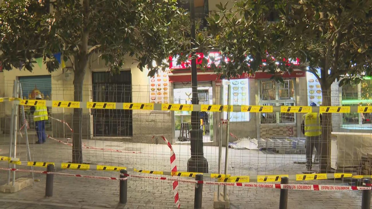 Los vecinos desalojados en Lavapiés vuelven a sus casas