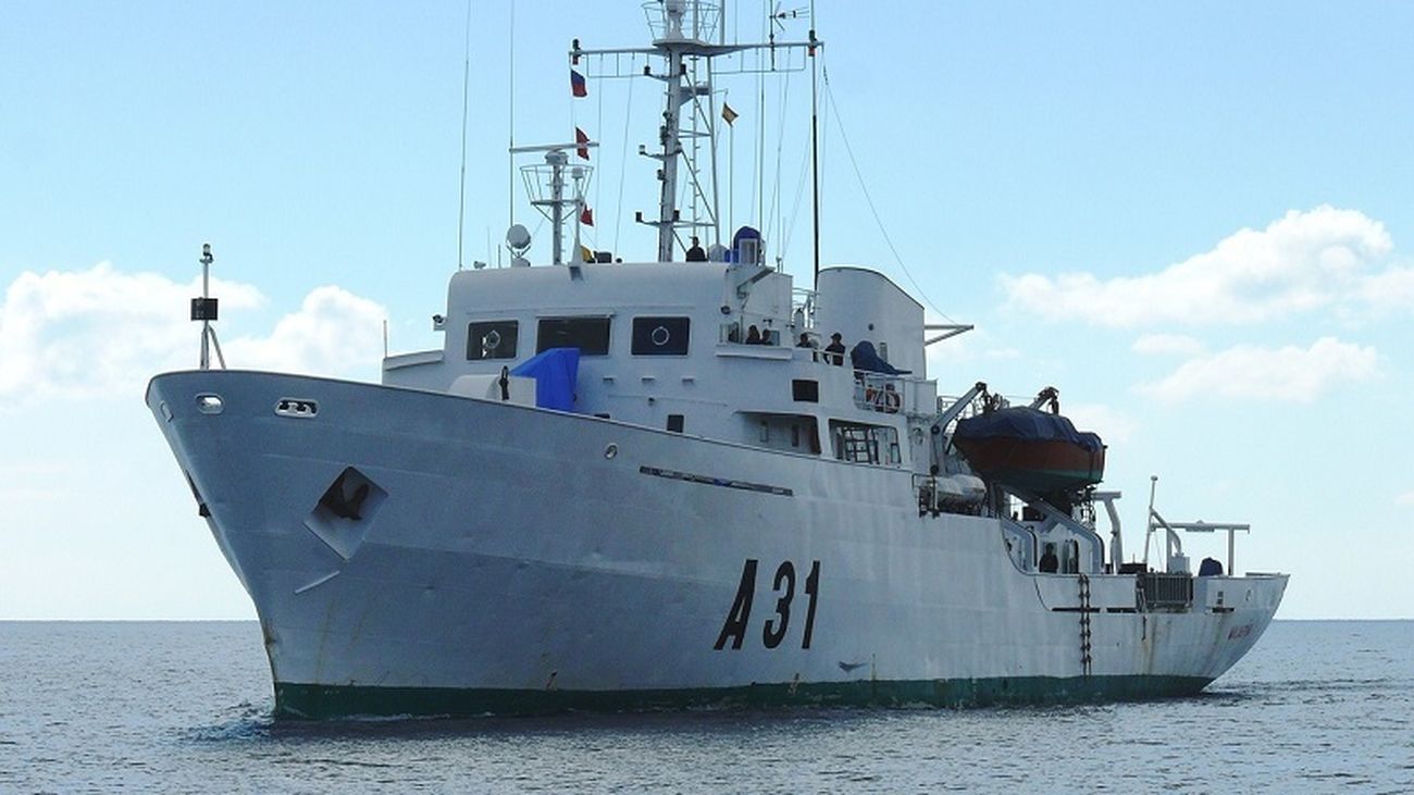 La Armada usará un dron para crear la nueva carta náutica de la isla de La Palma