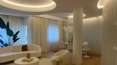 “Surfeando” las paredes de una vivienda en la calle Ortega y Gasset