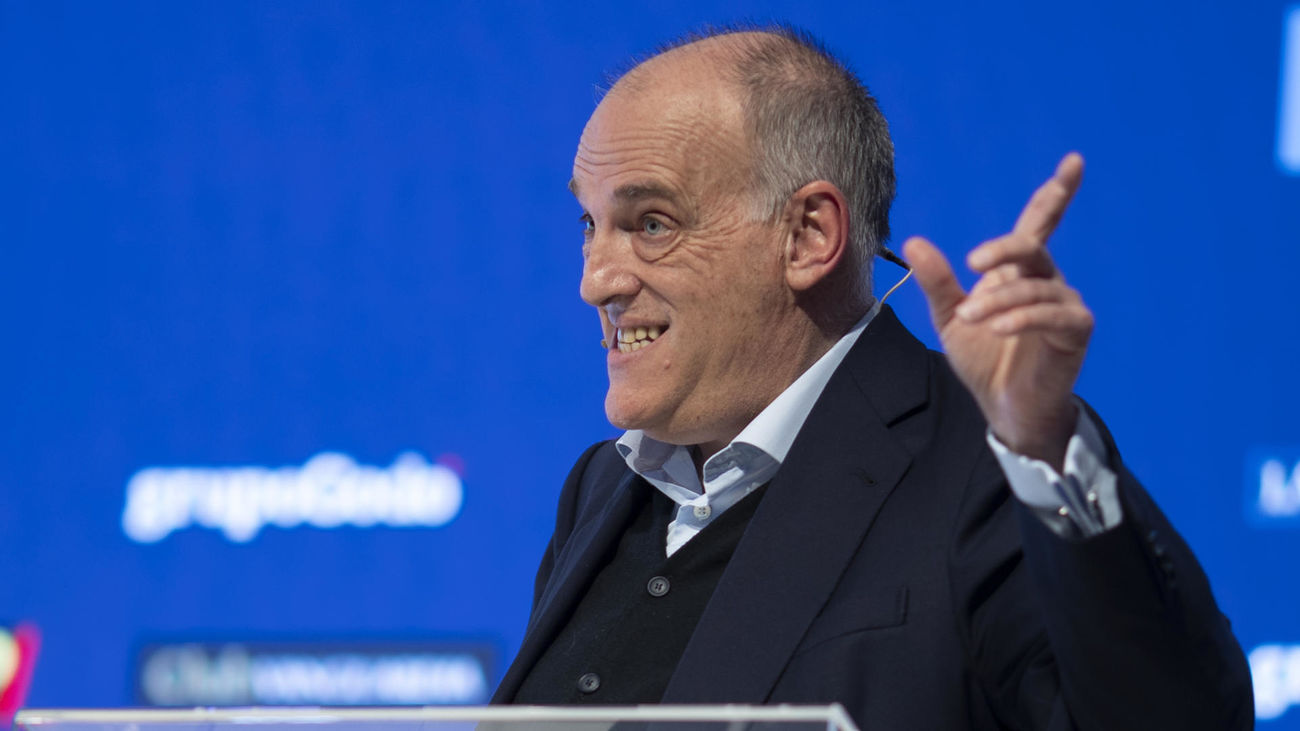 Tebas y el 'caso Negreira': "El daño reputacional que tiene el Barça y LaLiga es tremendo"