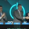 El Rey pone la primera piedra de la gigafactoría de Volkswagen en Sagunto