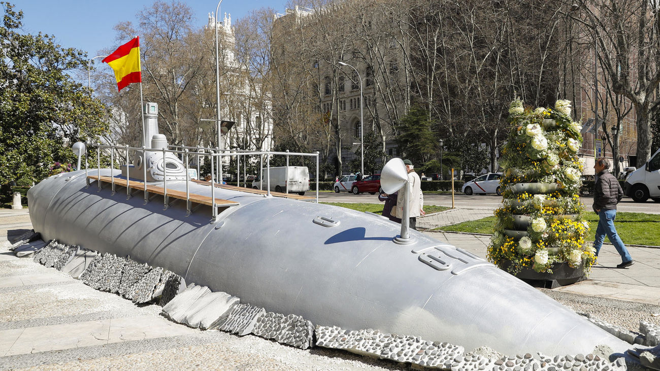 ¿Por qué hay un submarino en el Paseo del Prado?