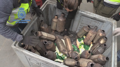 Cae una banda que se dedicaba al robo de catalizadores de vehículos