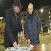 Putin visita Mariúpol en su primer viaje al Donbás