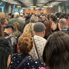 Caos en el aeropuerto de Barajas por una avería en el tren de conexión de la T4S