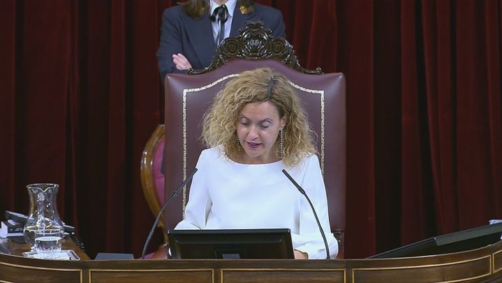 La presidenta del Congreso, Meritxell Batet / TELEMADRID