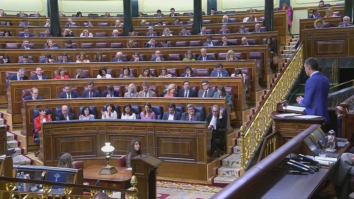 El presidente del Gobierno, Pedro Sánchez / TELEMADRID