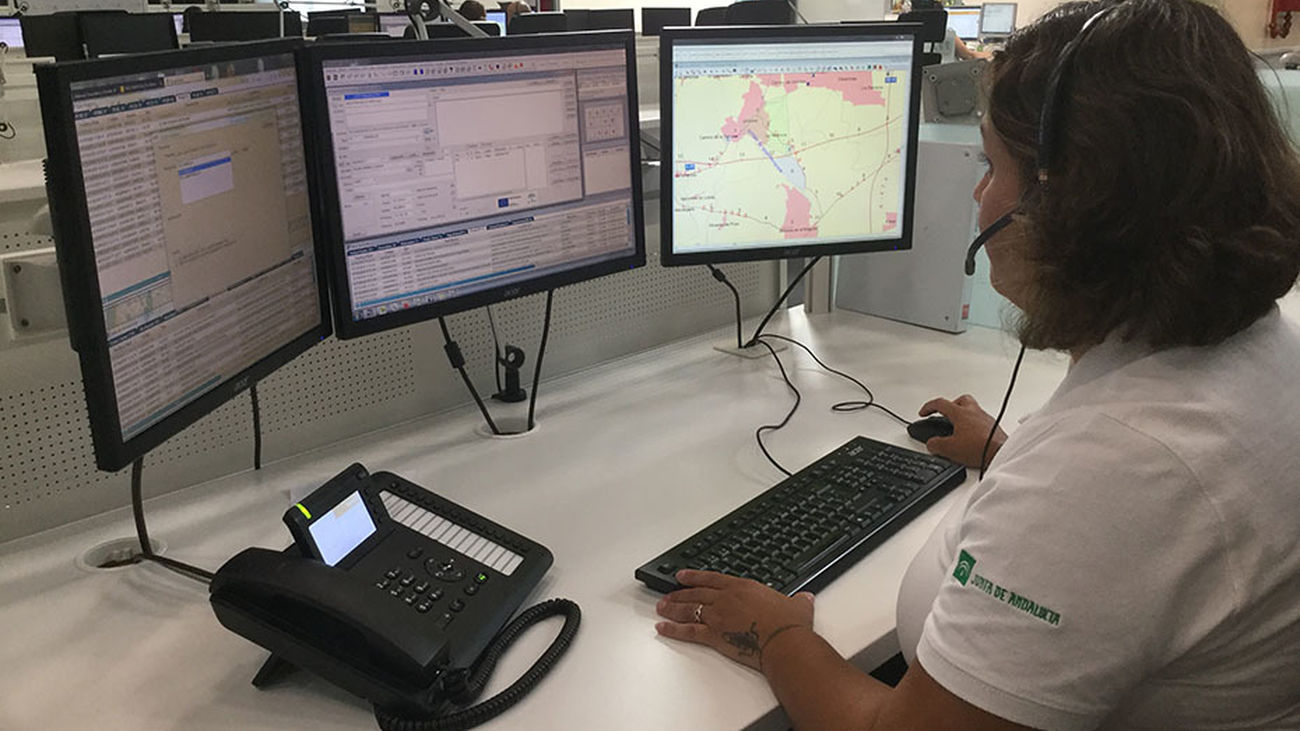 Operadora del 112 de Andalucía