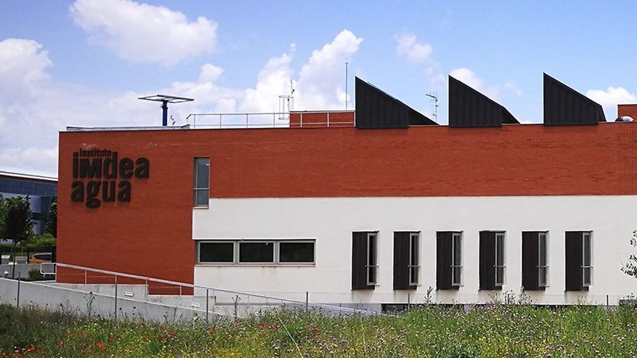 Edificio del centro de investigación IMDEA Agua