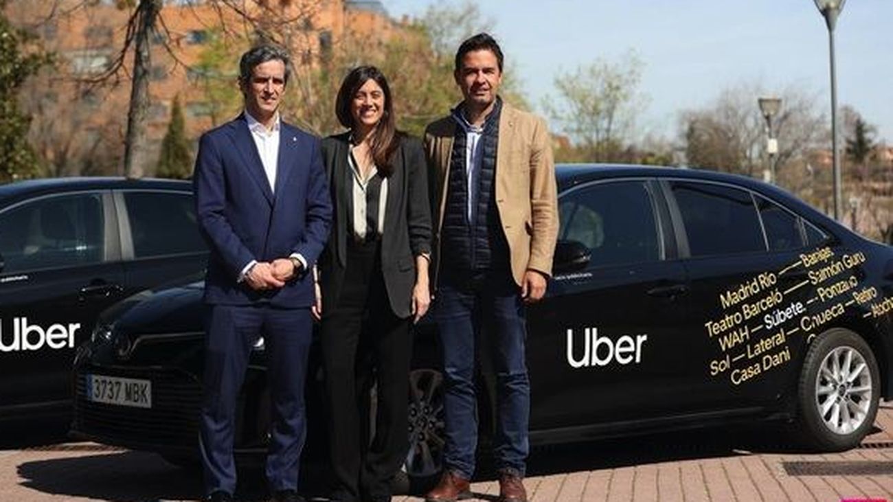 Presentación de Uber Metropolitano en Alcobendas