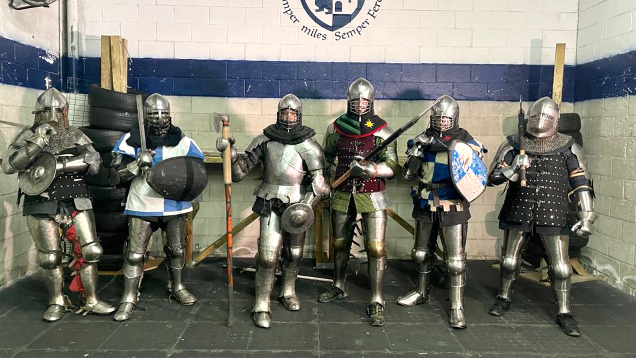 Cuenta atrás para el campeonato mundial de Combate Medieval