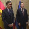 Sánchez se reúne en Bruselas con De Croo y Scholz